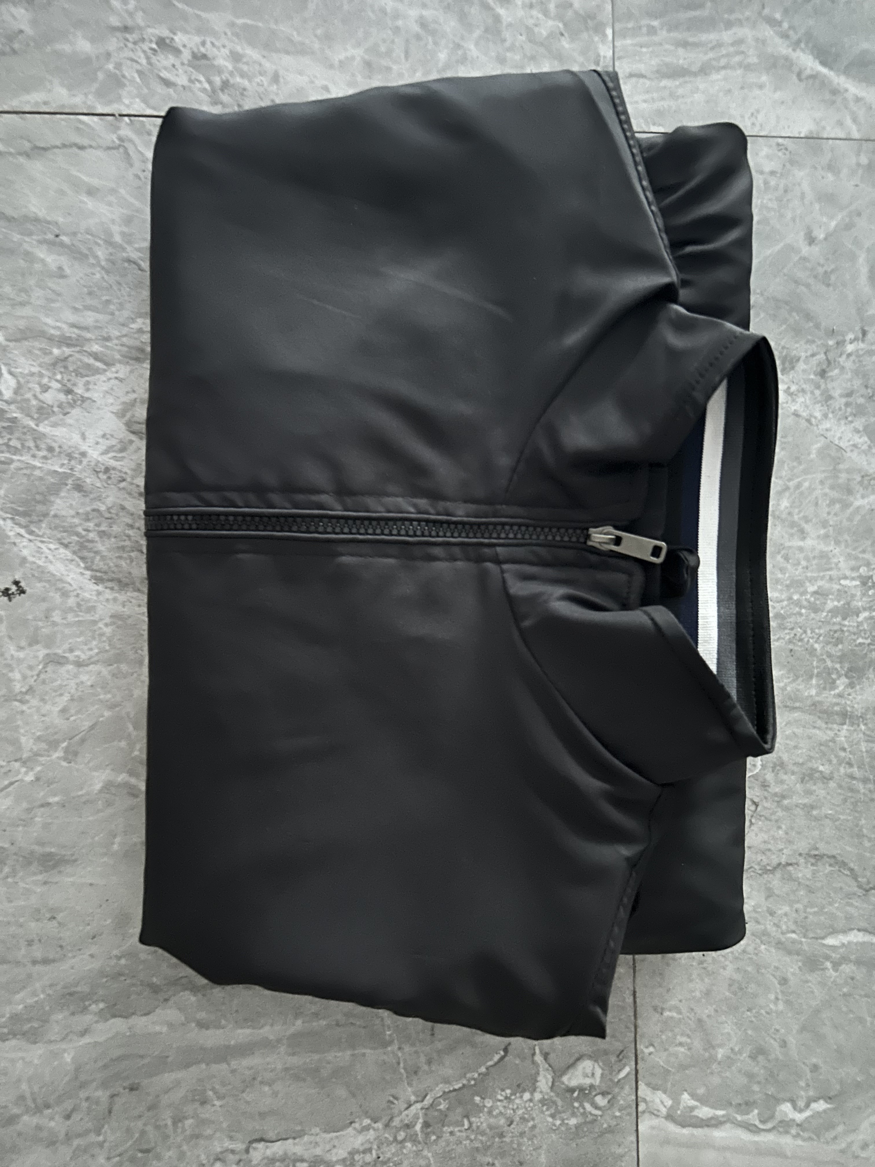 mens casual stand collar jacket coat regular hipster windbreaker for spring autumn details 9